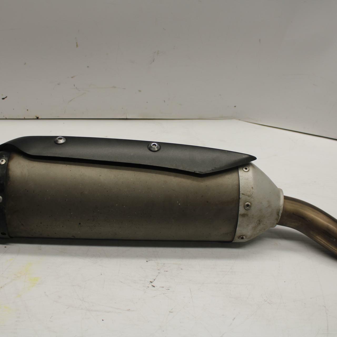 06 YAMAHA YZF R1 EXHAUST PIPE RIGHT MUFFLER SLIP ON CAN SILENCER BB282