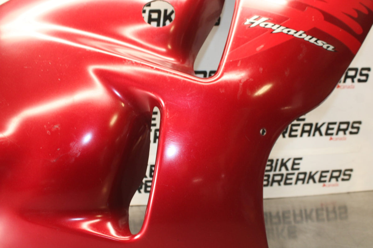 99-07 SUZUKI HAYABUSA GSX1300R RIGHT LOWER MID UPPER SIDE FAIRING COWL  BB002