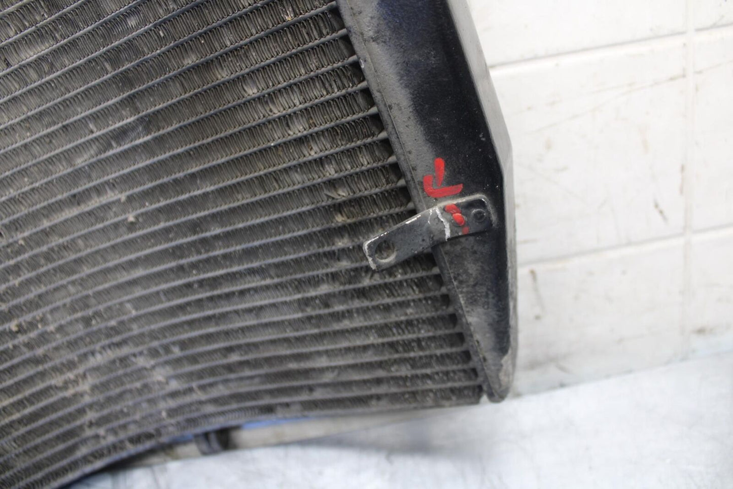2003 Honda CBR600RR  RADIATOR MOTOR COOLER COOLING RADIATER 19010-MEE-D01 BB511