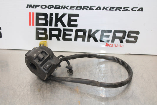 04-09 SUZUKI GS500F LEFT CLIP ON HANDLE HORN SIGNALS SWITCH SWITCHES BB165