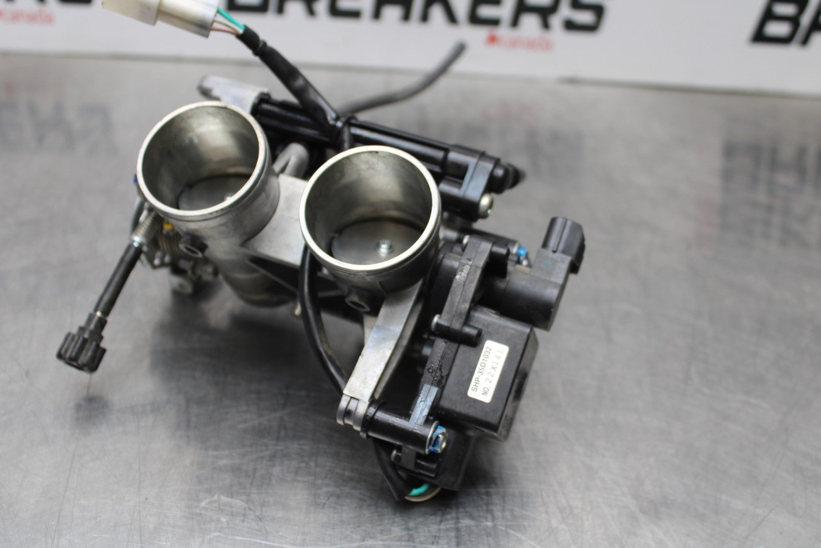 13-17 KAWASAKI NINJA 300 EX300 ABS MAIN FUEL INJECTORS / THROTTLE BODIES BB187