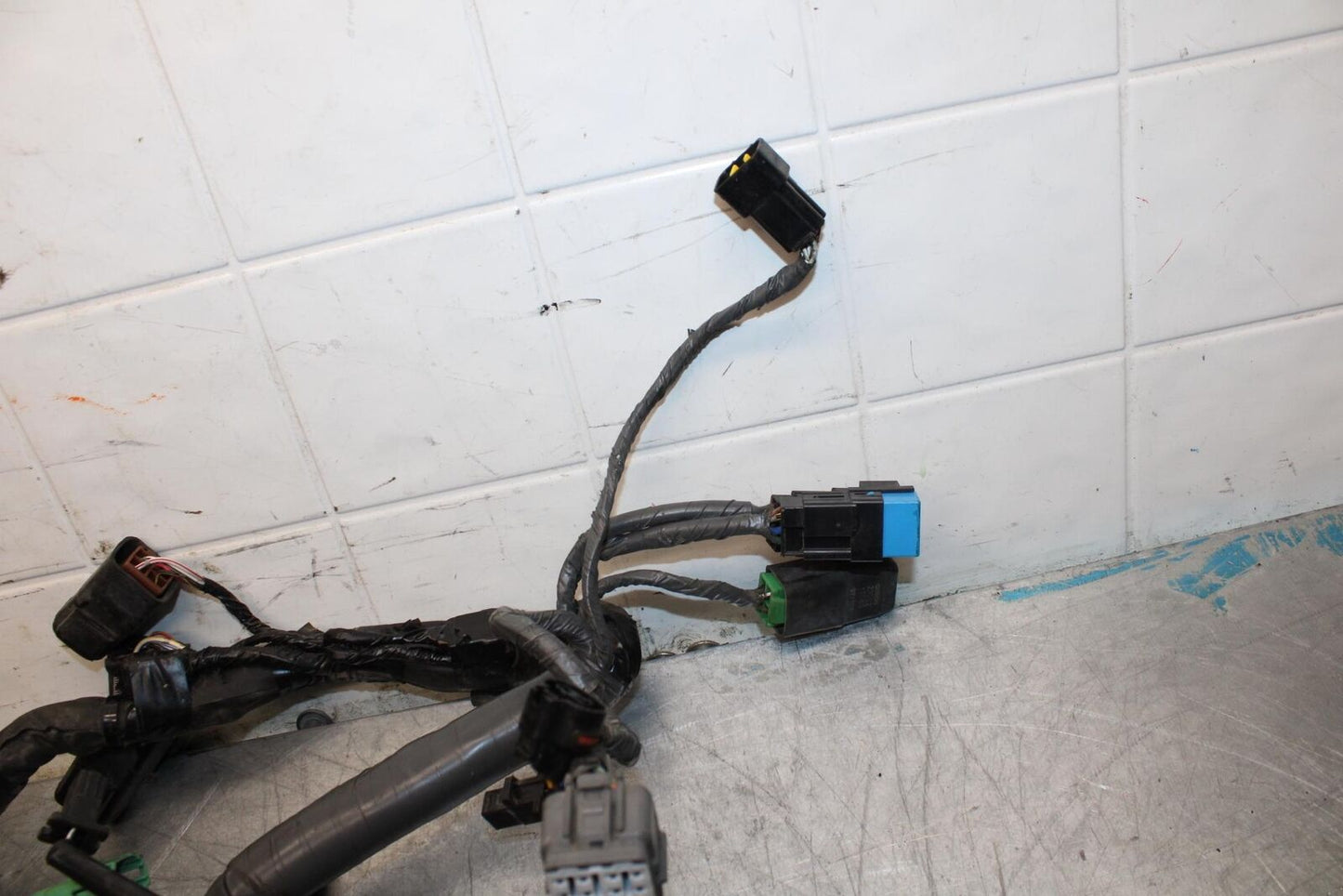 07-08 KAWASAKI CONCOURS 1400 ABS MAIN  WIRING HARNESS MOTOR WIRE LOOM BB449