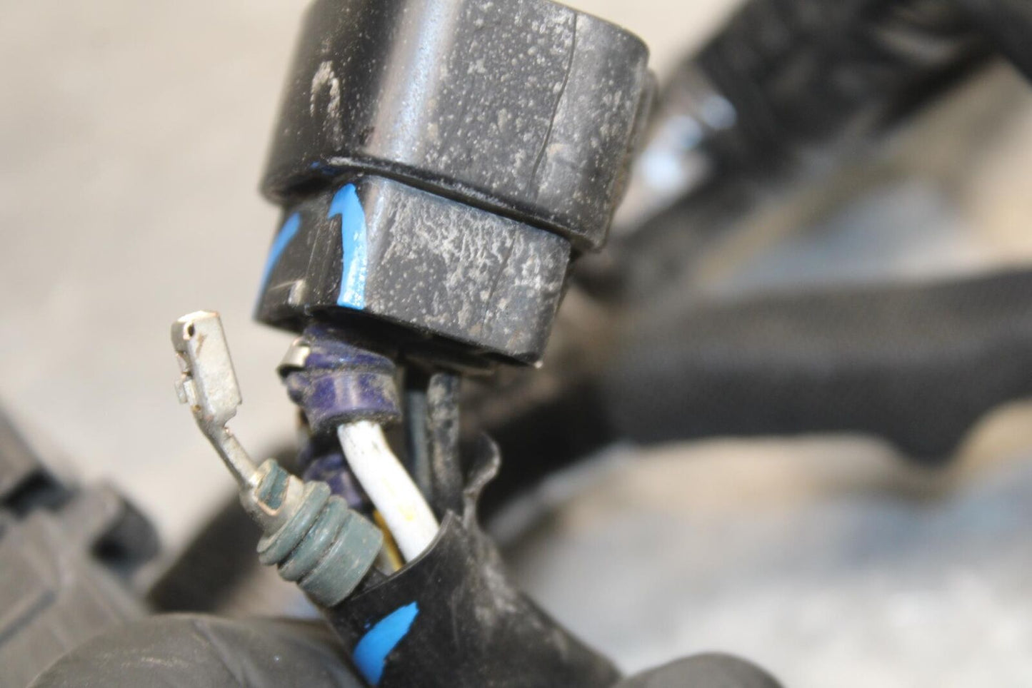 23 KAWASAKI NINJA ZX6R 636 MAIN ENGINE WIRING HARNESS MOTOR WIRE  BB609