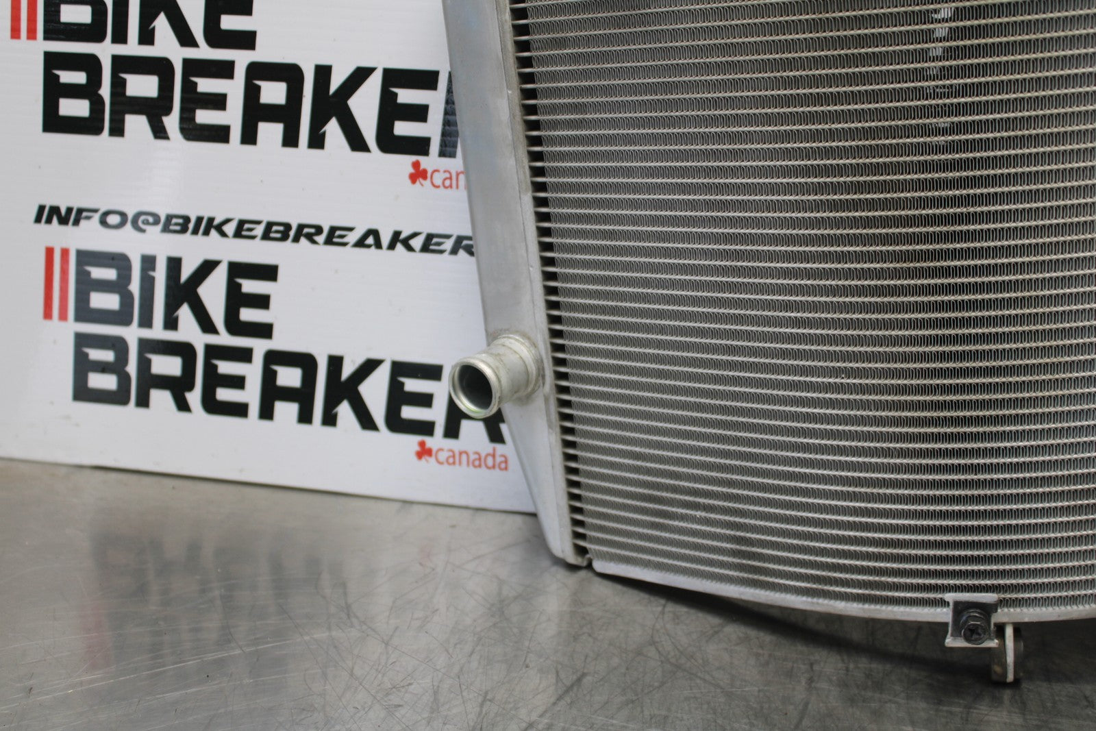 21-23 KAWASAKI NINJA ZX6R ENGINE RADIATOR MOTOR COOLER COOLING RADIATER BB179