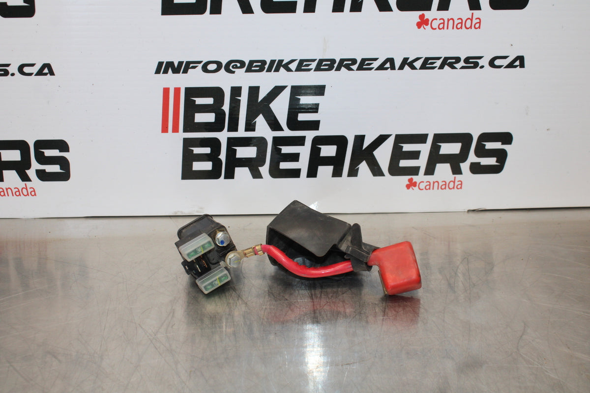 09-15 YAMAHA FZ6R ENGINE STARTER RELAY STARTING MOTOR SWITCH BB161