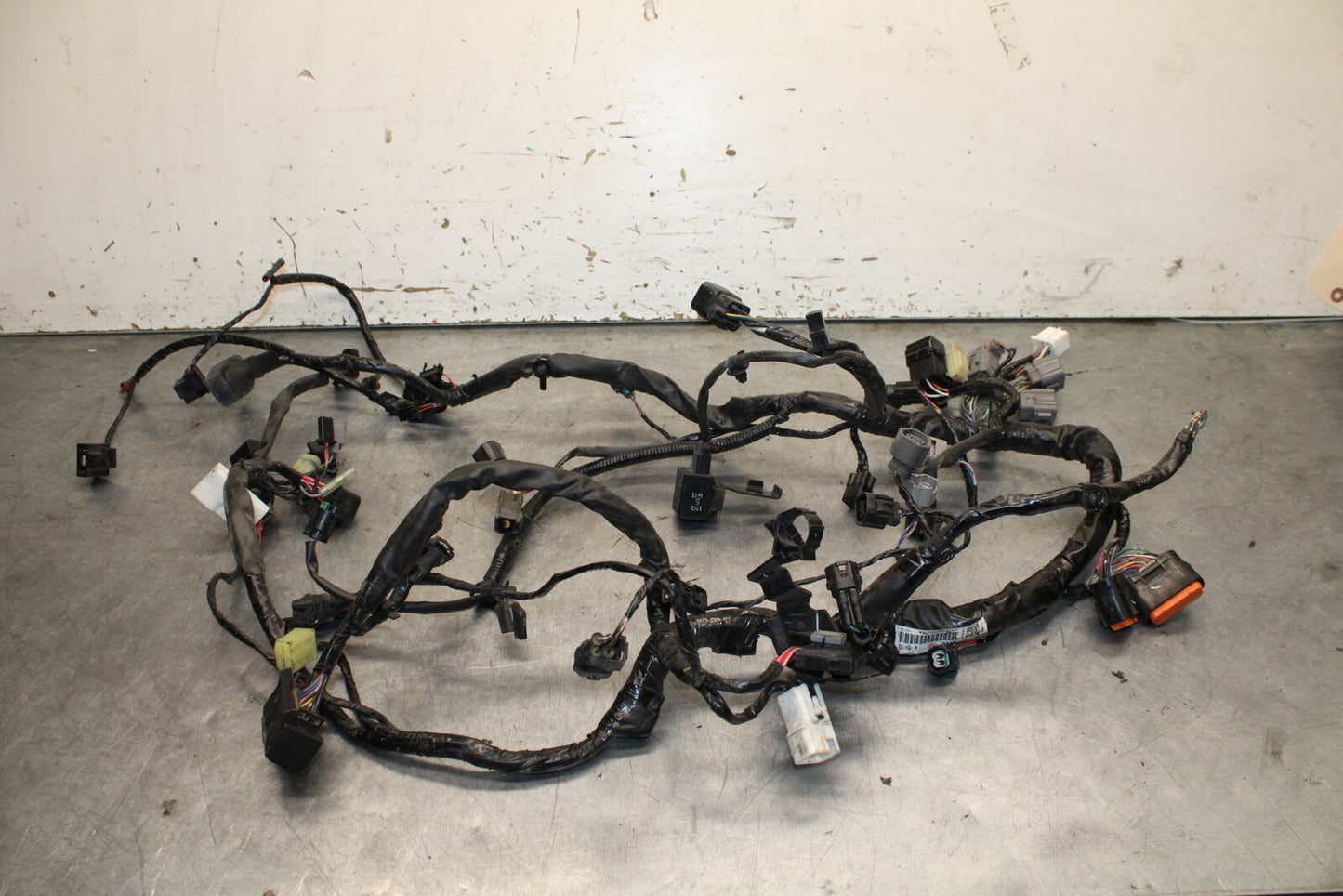 14-15 KAWASAKI NINJA 650 EX650F ABS MAIN ENGINE WIRING HARNESS WIRE LOOM BB741