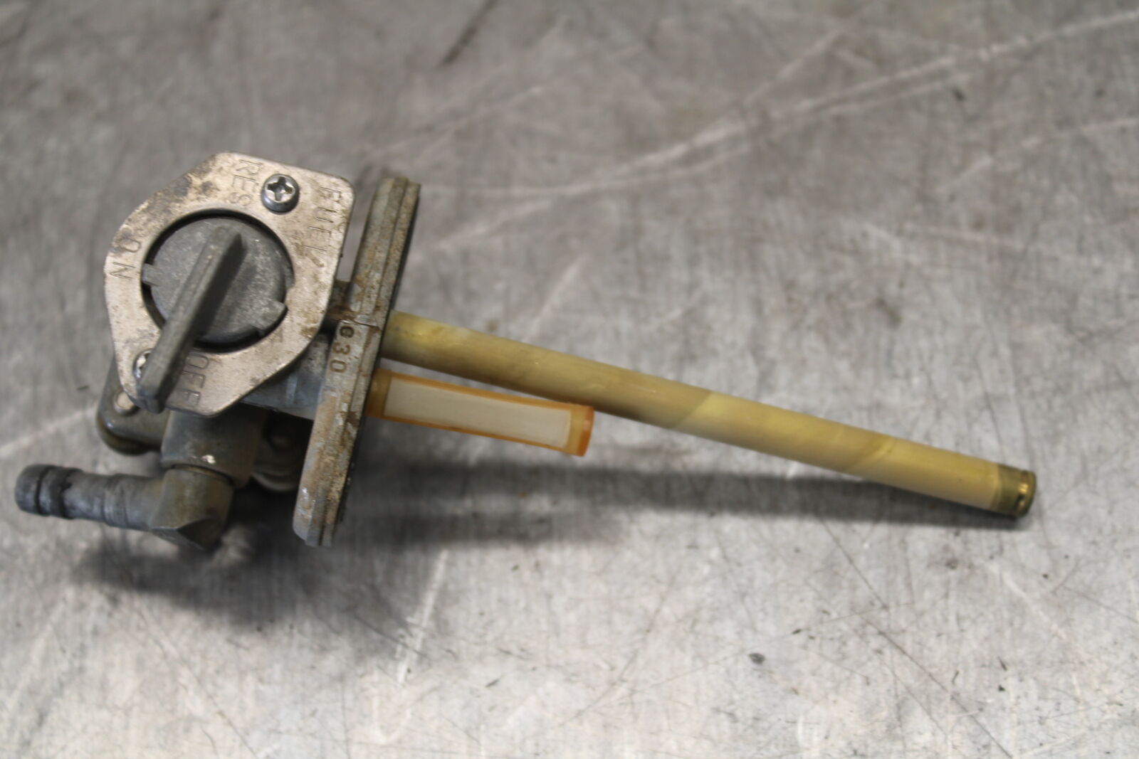 08-18 KAWASAKI KLR650 FUEL GAS TANK PETCOCK SHUT ON OFF VALVE BB707