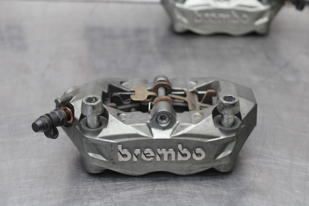 16 DUCATI 959 PANIGALE RIGHT LEFT FRONT BRAKE CALIPER SET PAIR CALIPERS BB912
