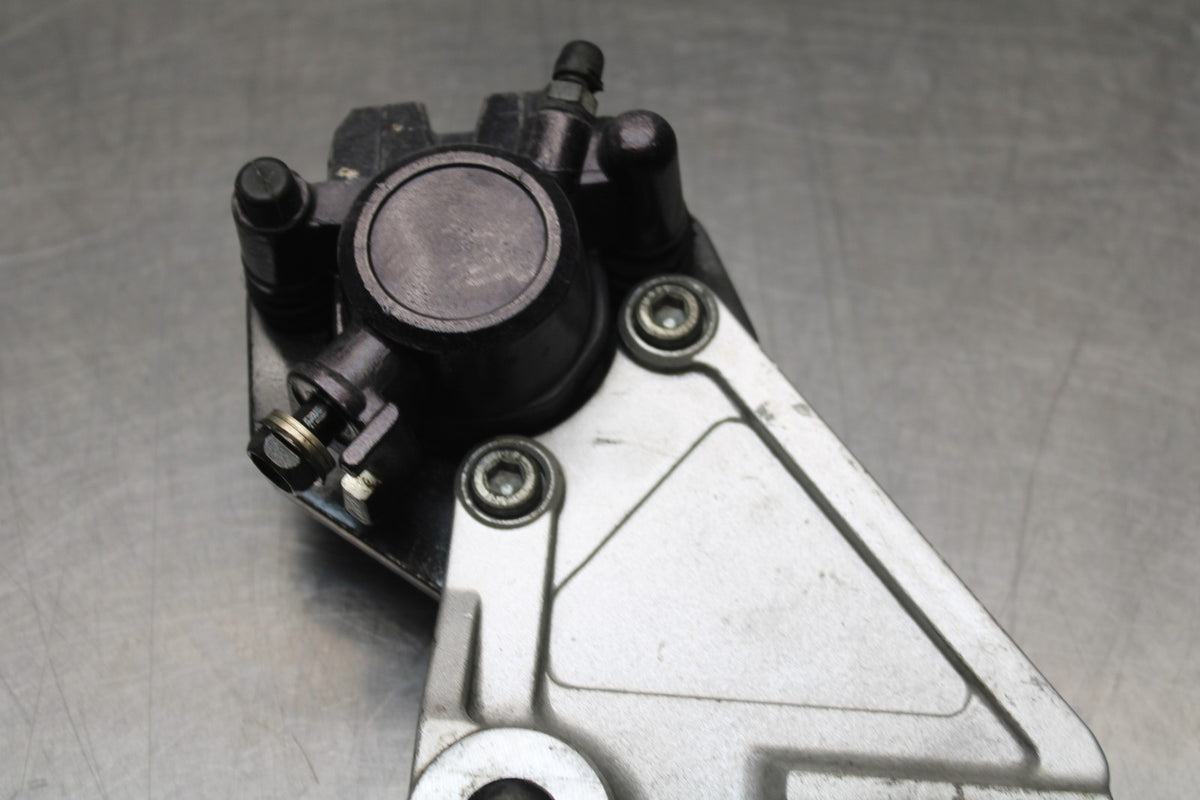 96 KAWASAKI NINJA 500 EX500A REAR BACK BRAKE CALIPER W MOUNT BRACKET BB768
