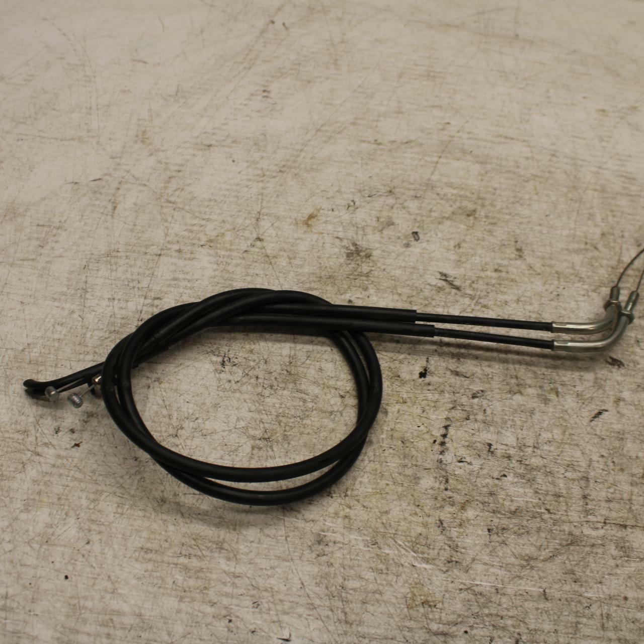 12-13 KAWASAKI EX300 NINJA THROTTLE CABLES LINES BB373