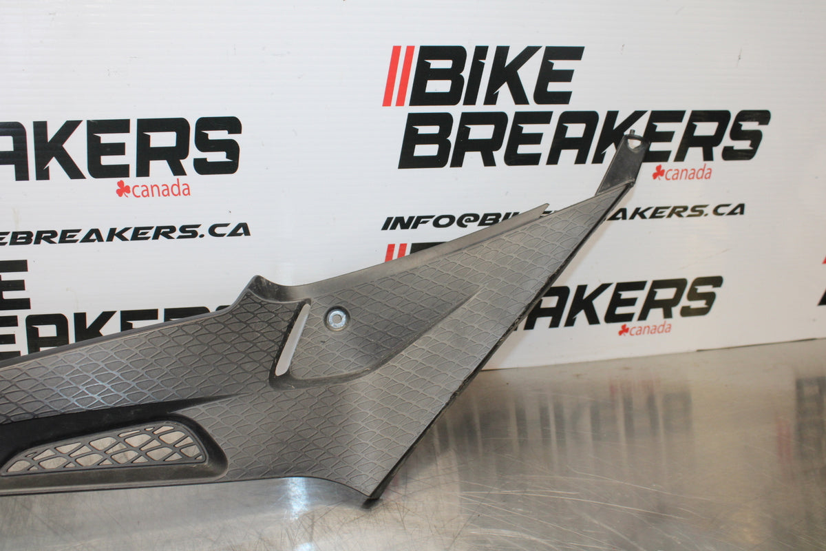 10-11 BMW S1000RR LEFT GAS TANK FUEL CELL PANEL COVER TRIM COWL  BB168
