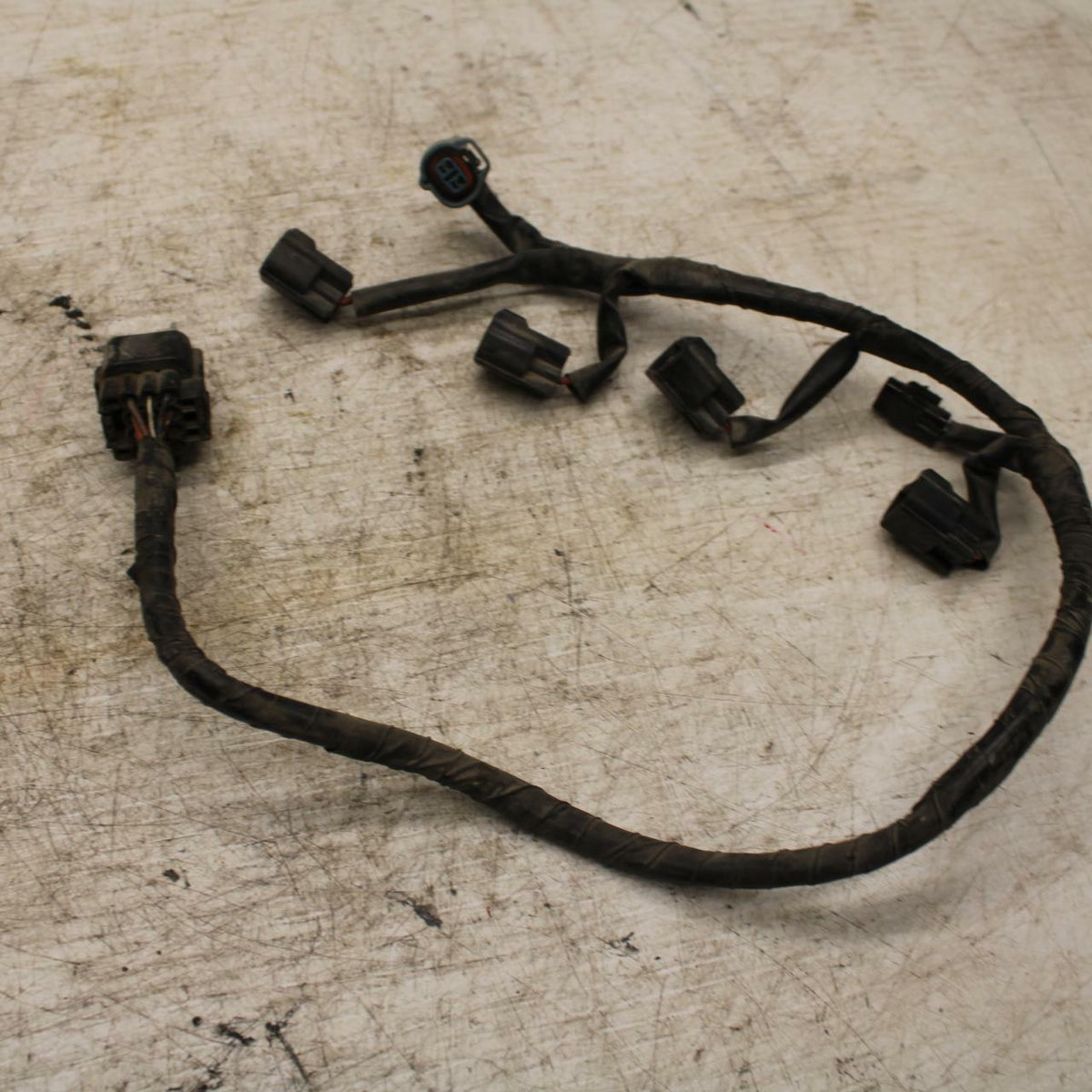 08 YAMAHA YZF R6 2c0 IGNITION COIL WIRING HARNESS WIRE LOOM BB365