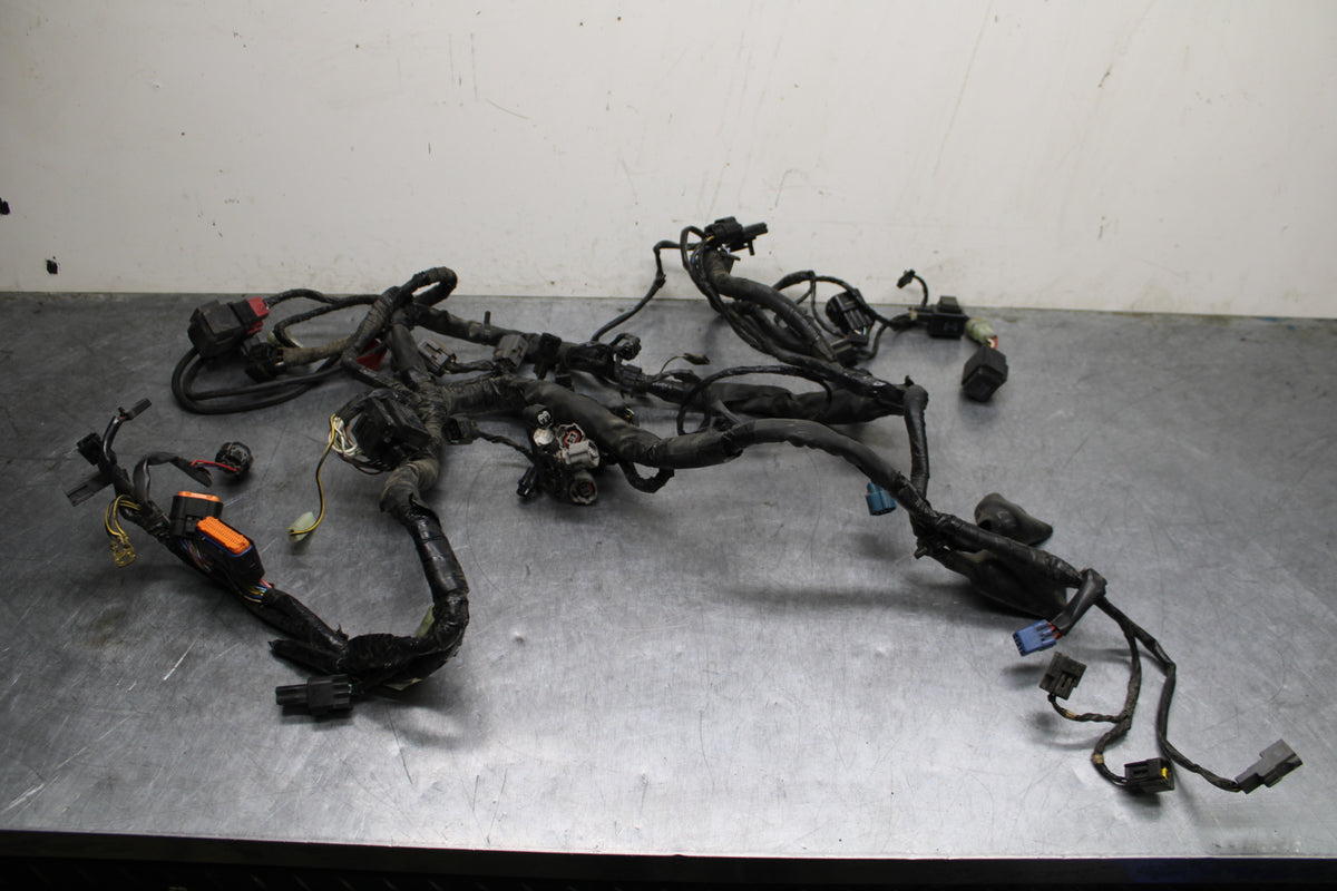 07-09 KAWASAKI VERSYS 650 MAIN ENGINE WIRING HARNESS MOTOR WIRE LOOM BB125