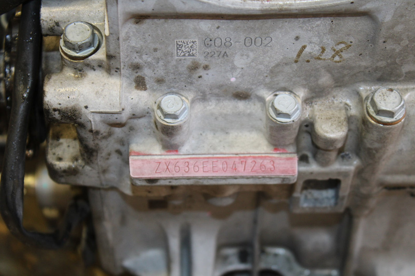 21-23 KAWASAKI NINJA ZX6R ENGINE MOTOR BB179