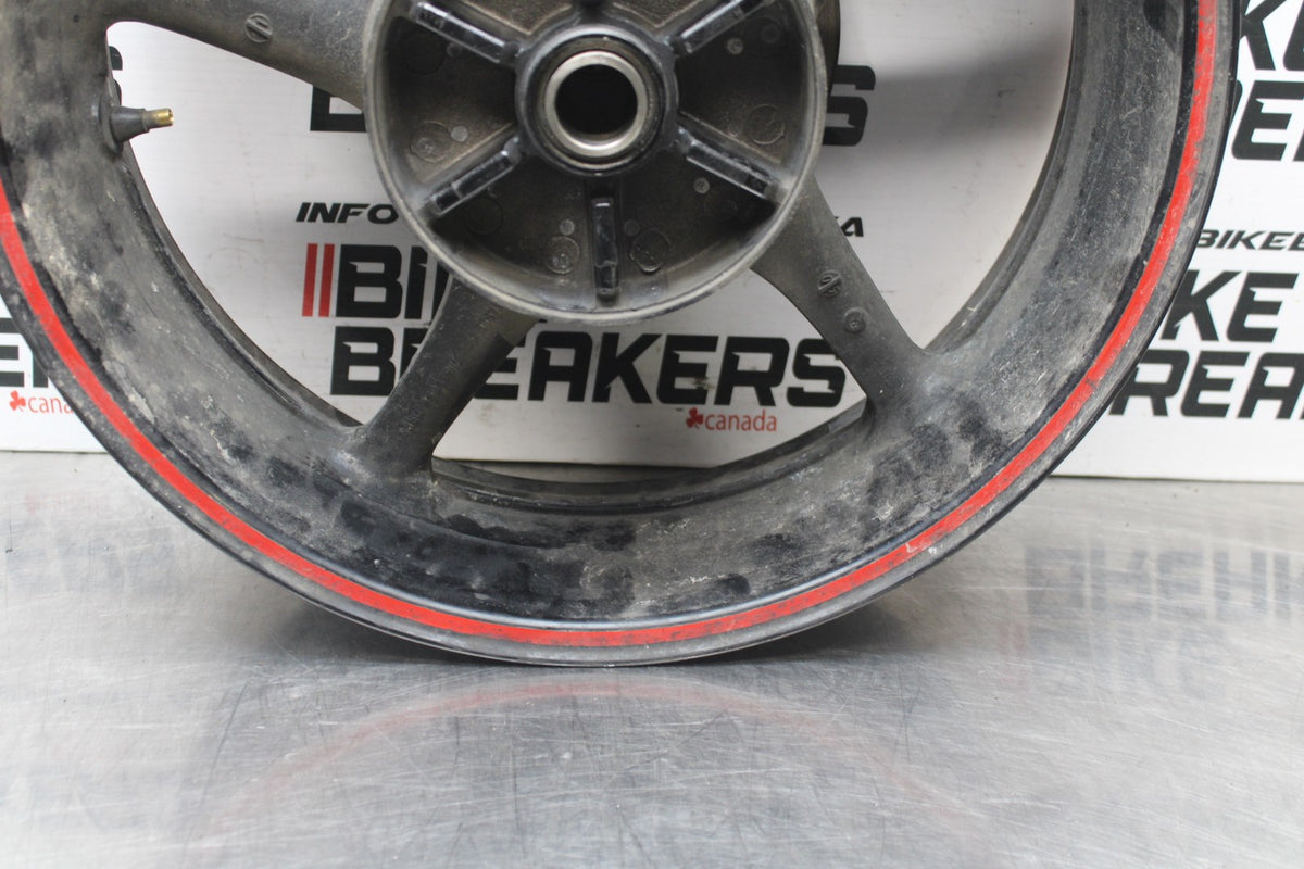 05 YAMAHA YZF R6 REAR WHEEL BACK RIM & ROTOR BB814