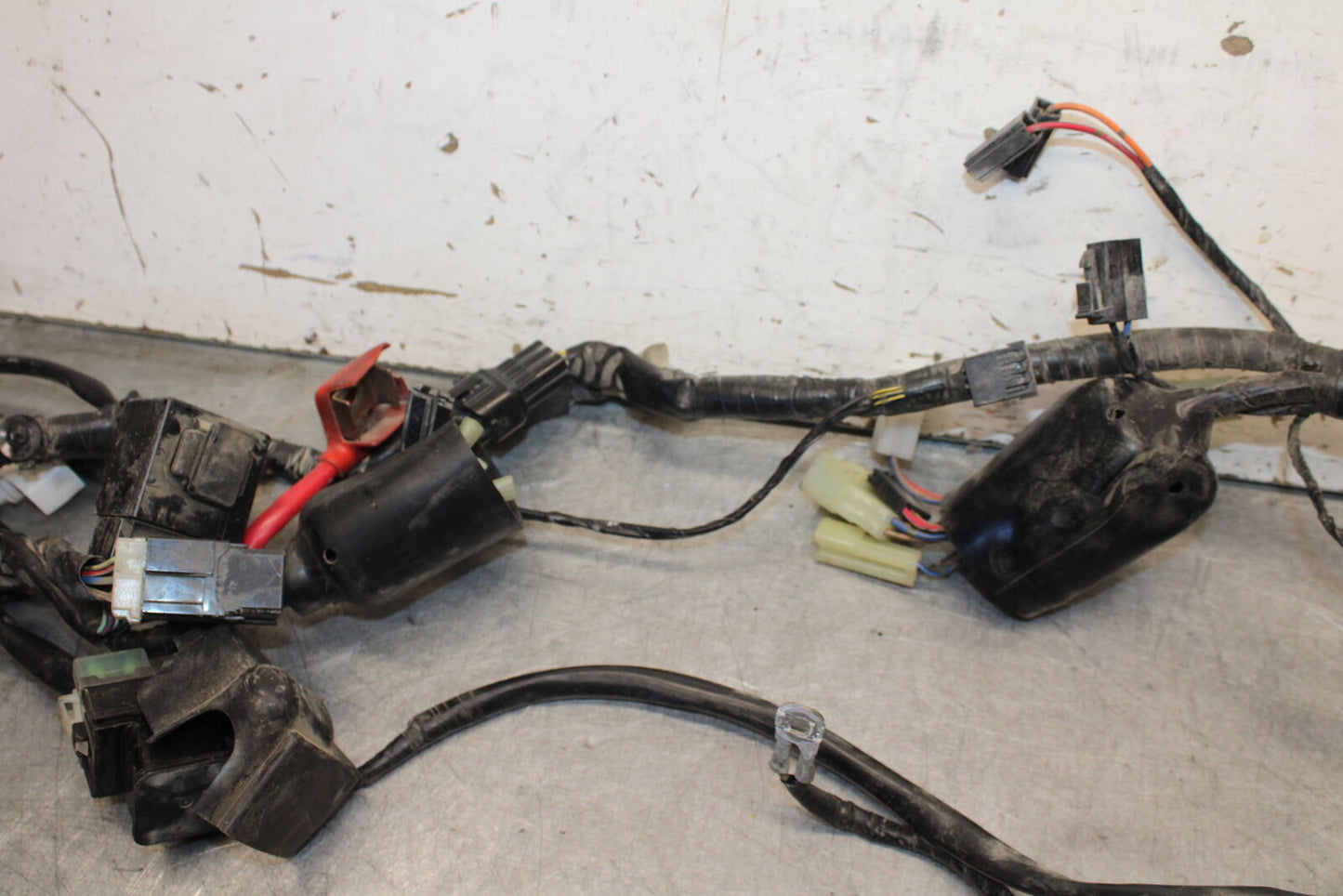 09-15 YAMAHA FZ6R MAIN ENGINE WIRING HARNESS MOTOR WIRE LOOM BB686