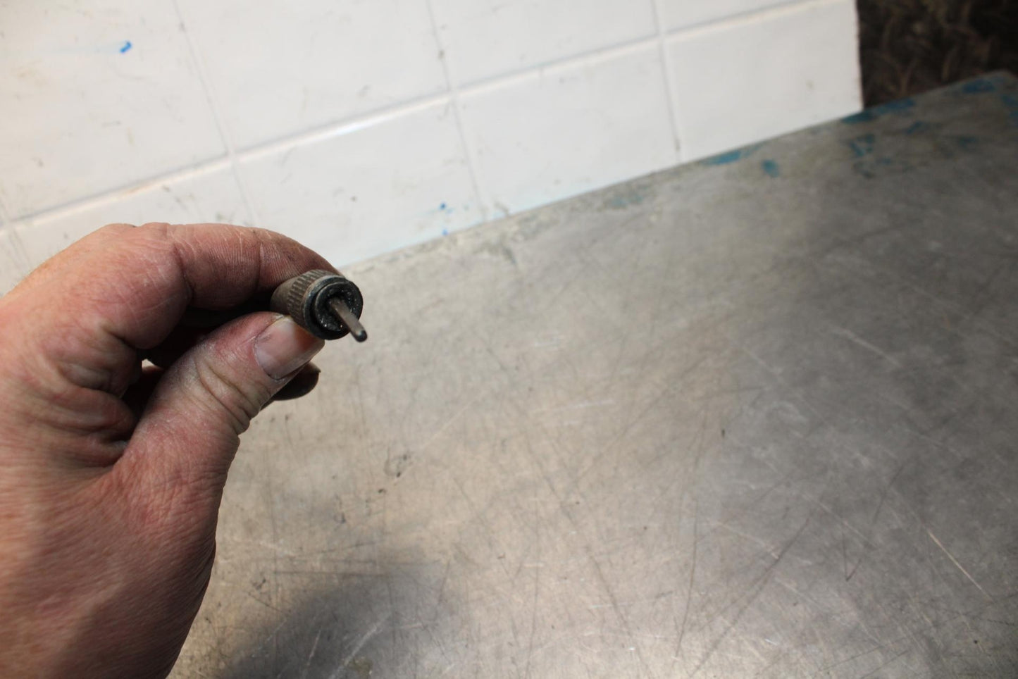 89-90 YAMAHA FZR600 SPEED DRIVE GEAR HUB with CABLE BB76