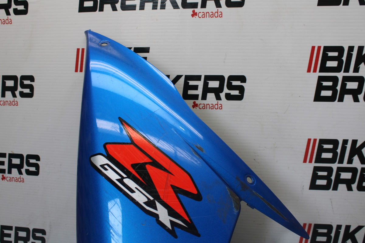 11-26 SUZUKI GSXR750 LEFT MID UPPER SIDE FAIRING COWL PLASTIC BB900