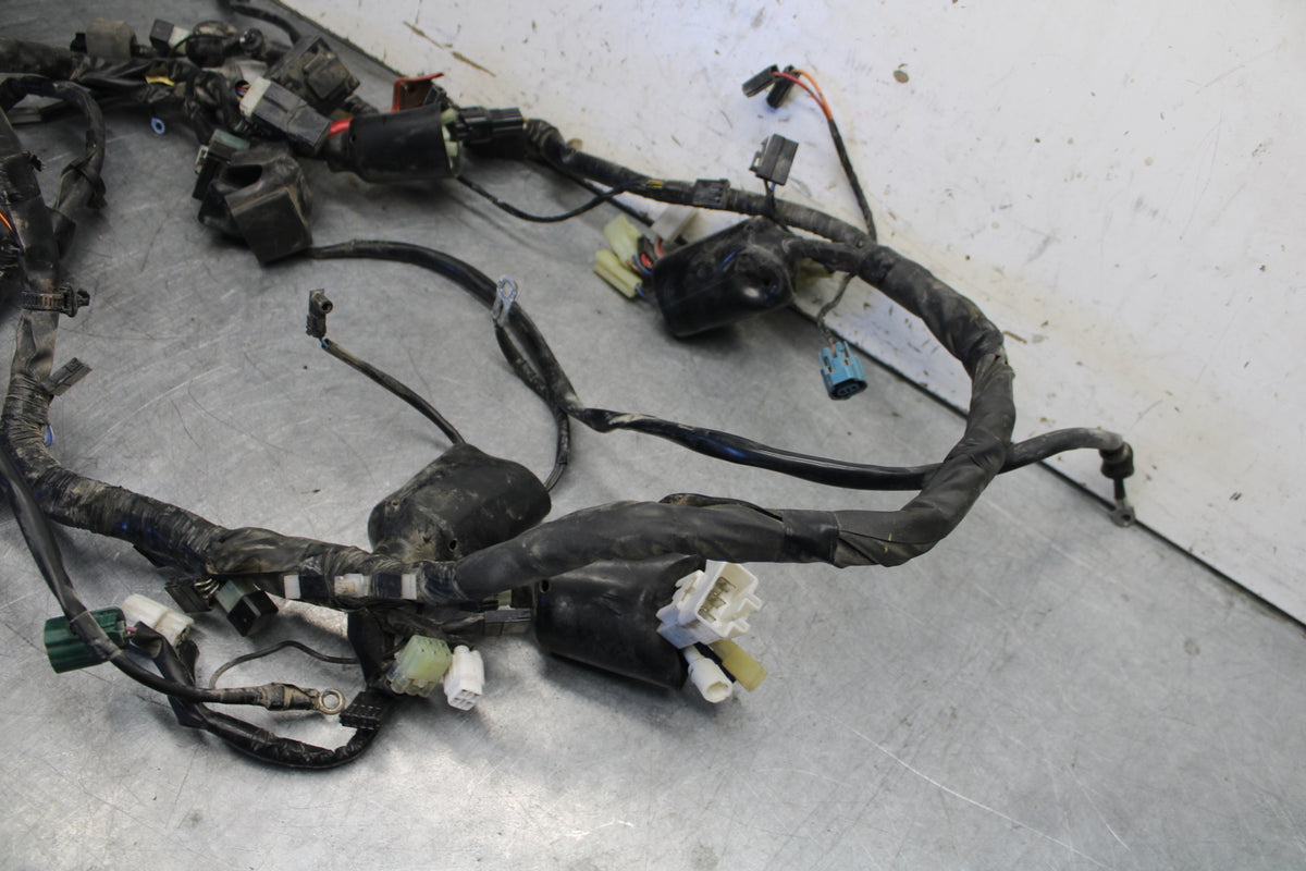 09-15 YAMAHA FZ6R MAIN ENGINE WIRING HARNESS MOTOR WIRE LOOM BB686
