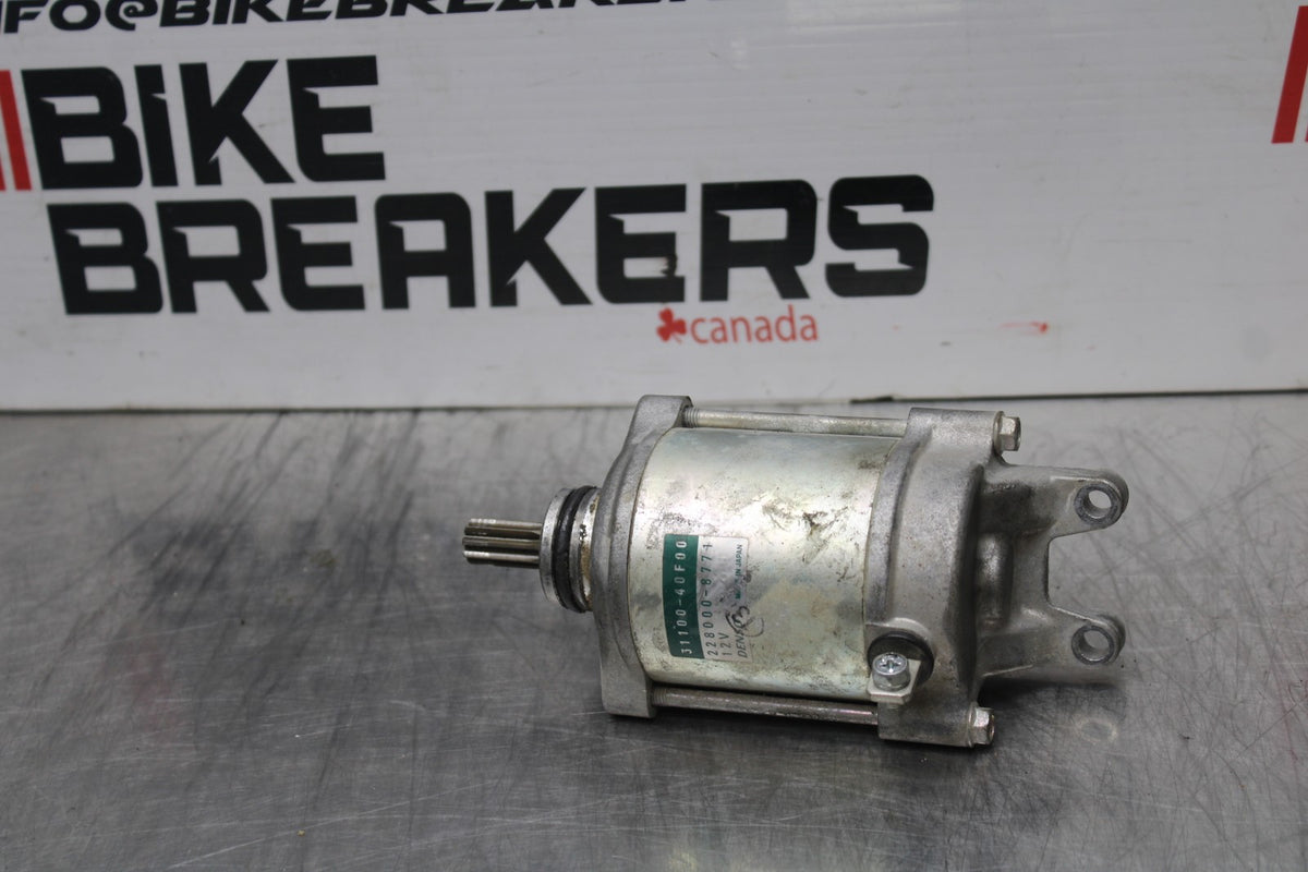 07 SUZUKI GSXR1000 ENGINE STARTING STARTER MOTOR -DC 12V 31100-40F00 BB770