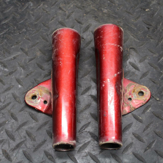 71 YAMAHA L5 FRONT LEFT RIGHT HEADLIGHT BRACKET BB230