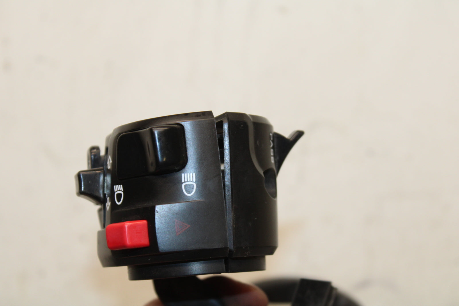 12-17 KAWASAKI NINJA 650 LEFT CLIP ON HANDLE HORN SIGNALS SWITCHES BB129