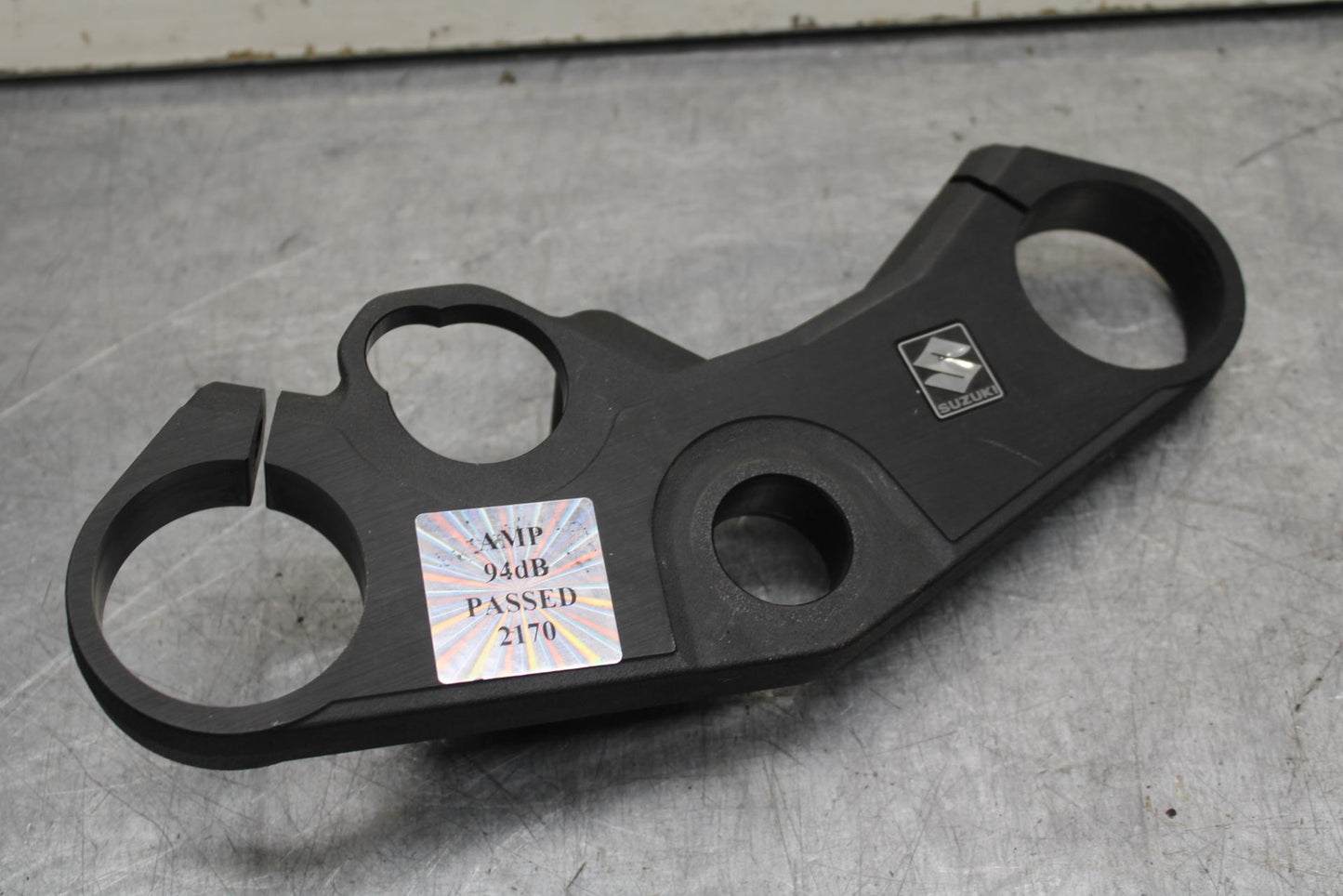 08-10 SUZUKI GSXR 600  FORKS UPPER TRIPLE TREE CLAMP BB92