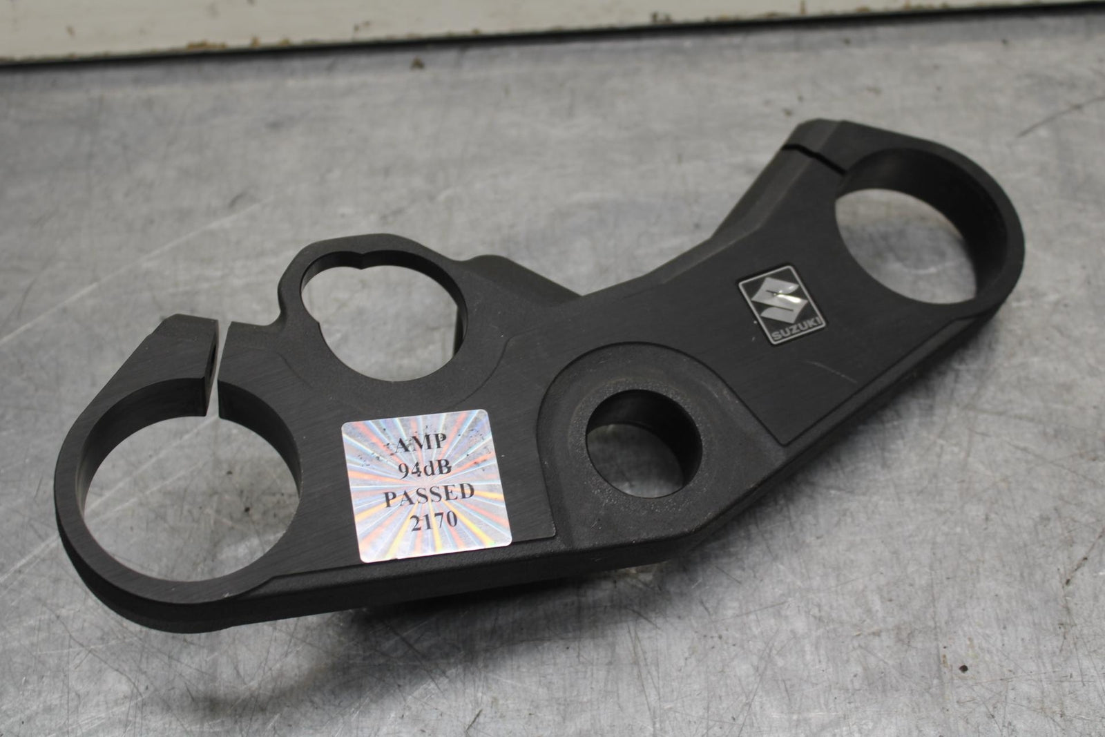 08-10 SUZUKI GSXR 600  FORKS UPPER TRIPLE TREE CLAMP BB92