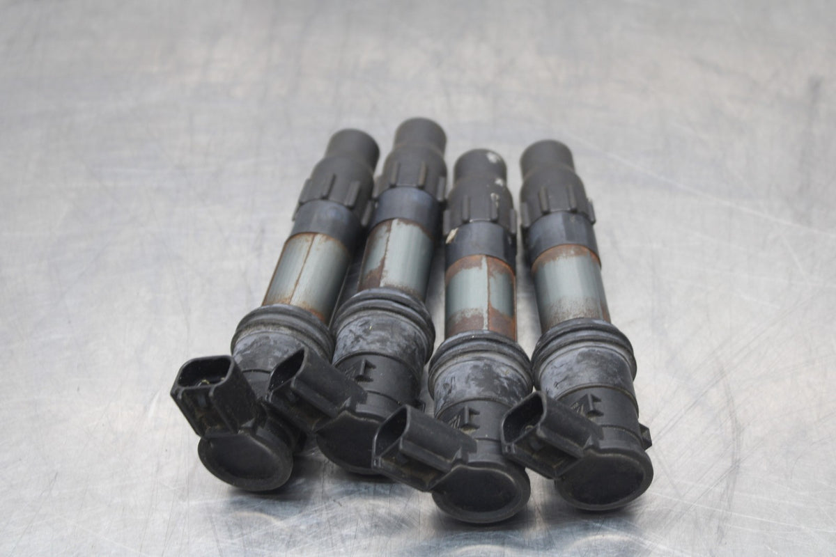 09-11 SUZUKI GSXR1000 IGNITION COILS COIL SPARK PLUG CAPS BB439