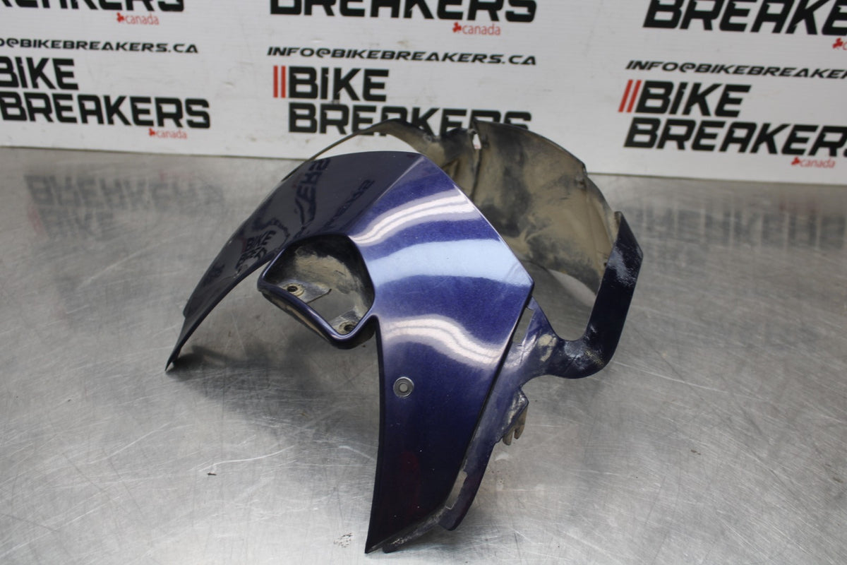 98-05 HONDA SUPER HAWK 1000 VTR1000F FRONT UPPER NOSE FAIRING COWL SHROUD BB821