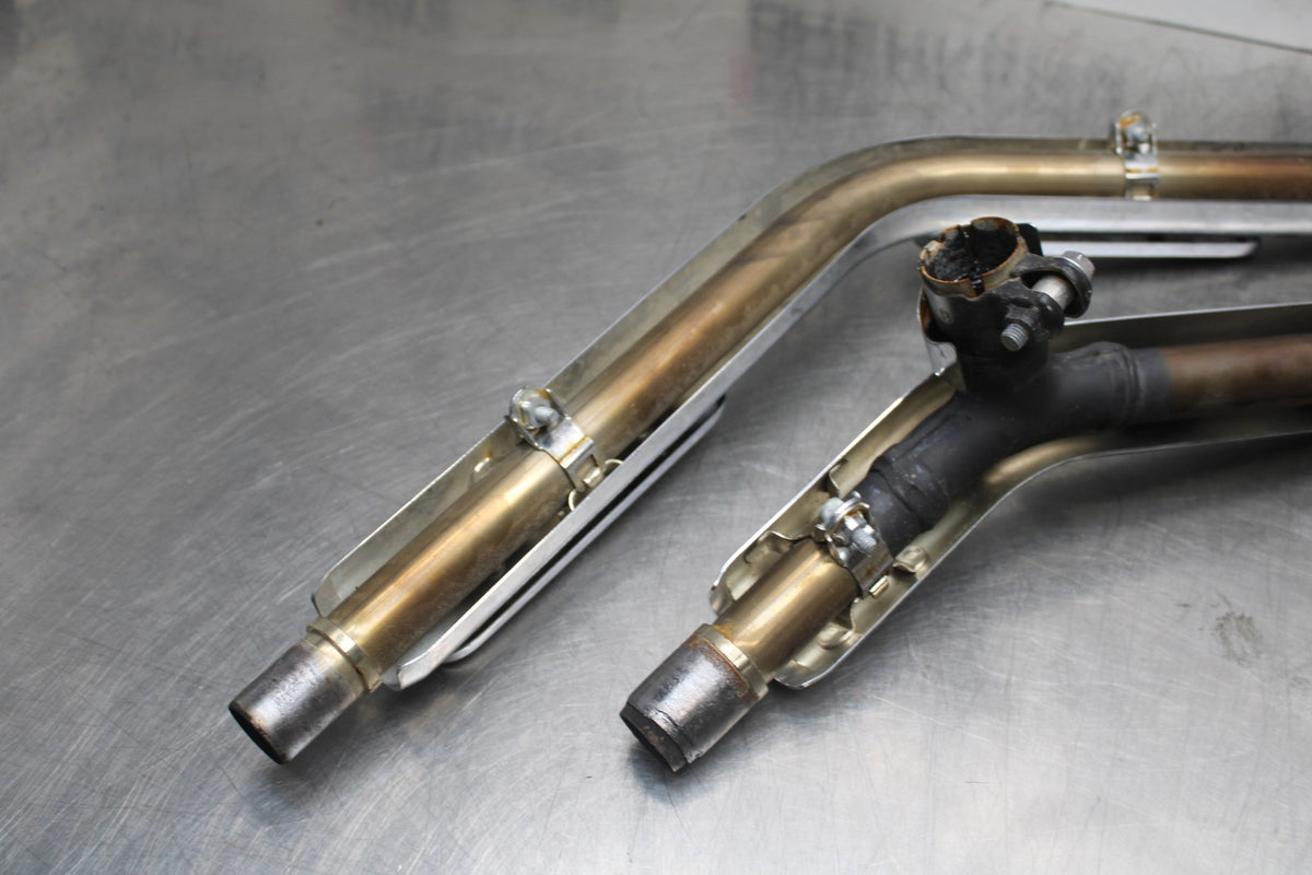 15 SUZUKI BOULEVARD C50 EXHAUST HEADERS PIPES BB775