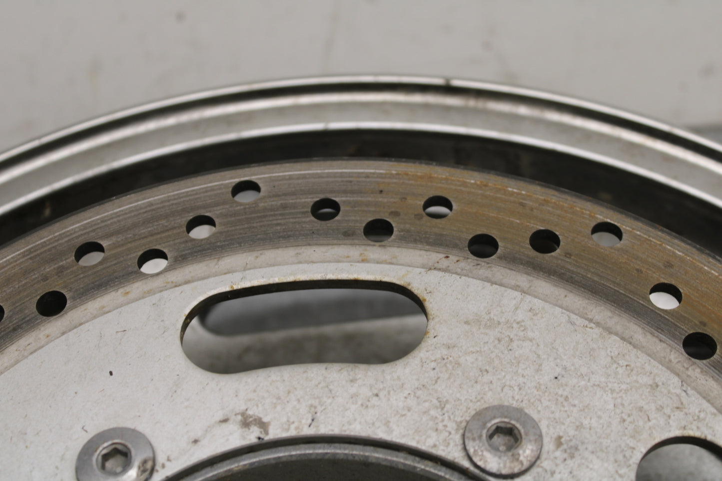 03-08 KAWASAKI VULCAN 1600 FRONT WHEEL FRONT RIM BB754