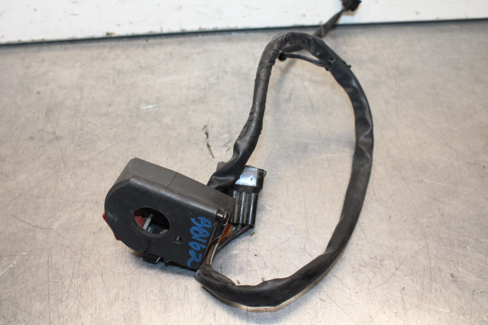 03 KAWASAKI NINJA ZX6RR ZX600K RIGHT CLIP ON HANDLE KILL OFF START SWITCH BB105