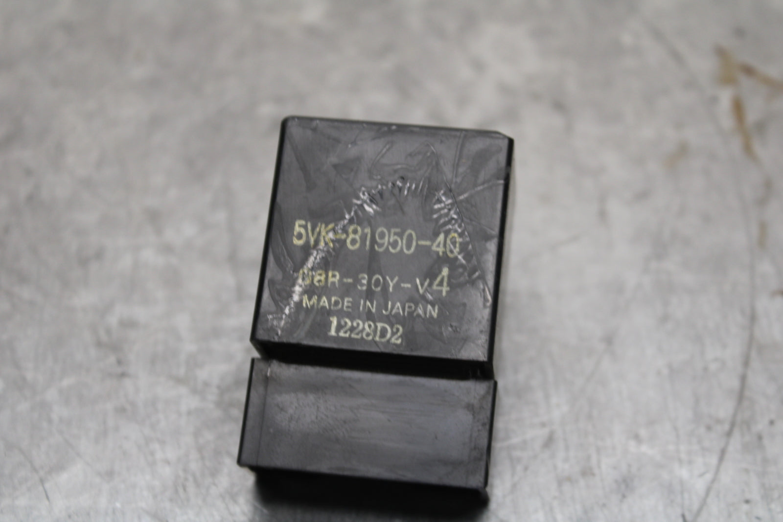 08-09 YAMAHA YZF R6S RELAY ASSEMBLY BOX BB115