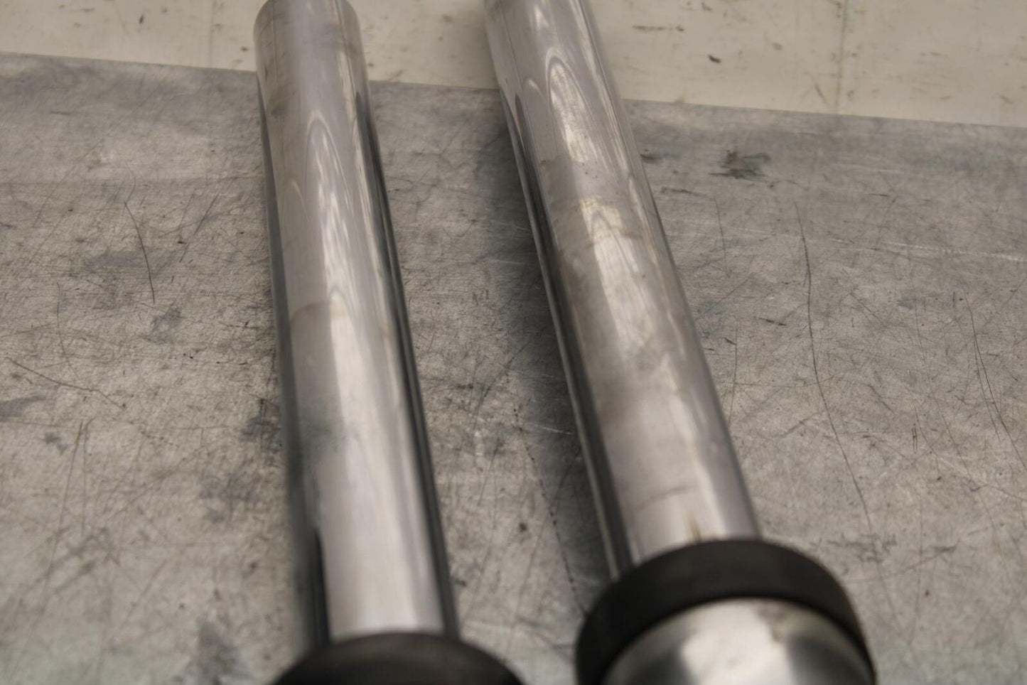 1977 Honda CB550K --- FRONT FORKS SHOCK SUSPENSION SET PAIR 51400-404-003 BB592