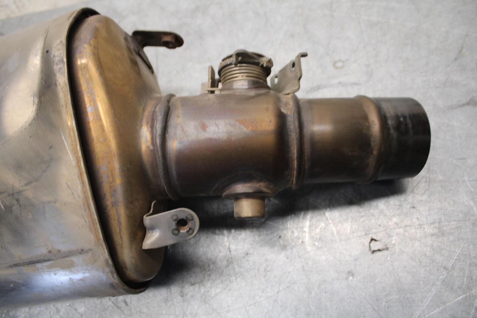 2012 Kawasaki Ninja ZX6R ZX600R EXHAUST PIPE MUFFLER SLIP ON CAN SILENCER BB529