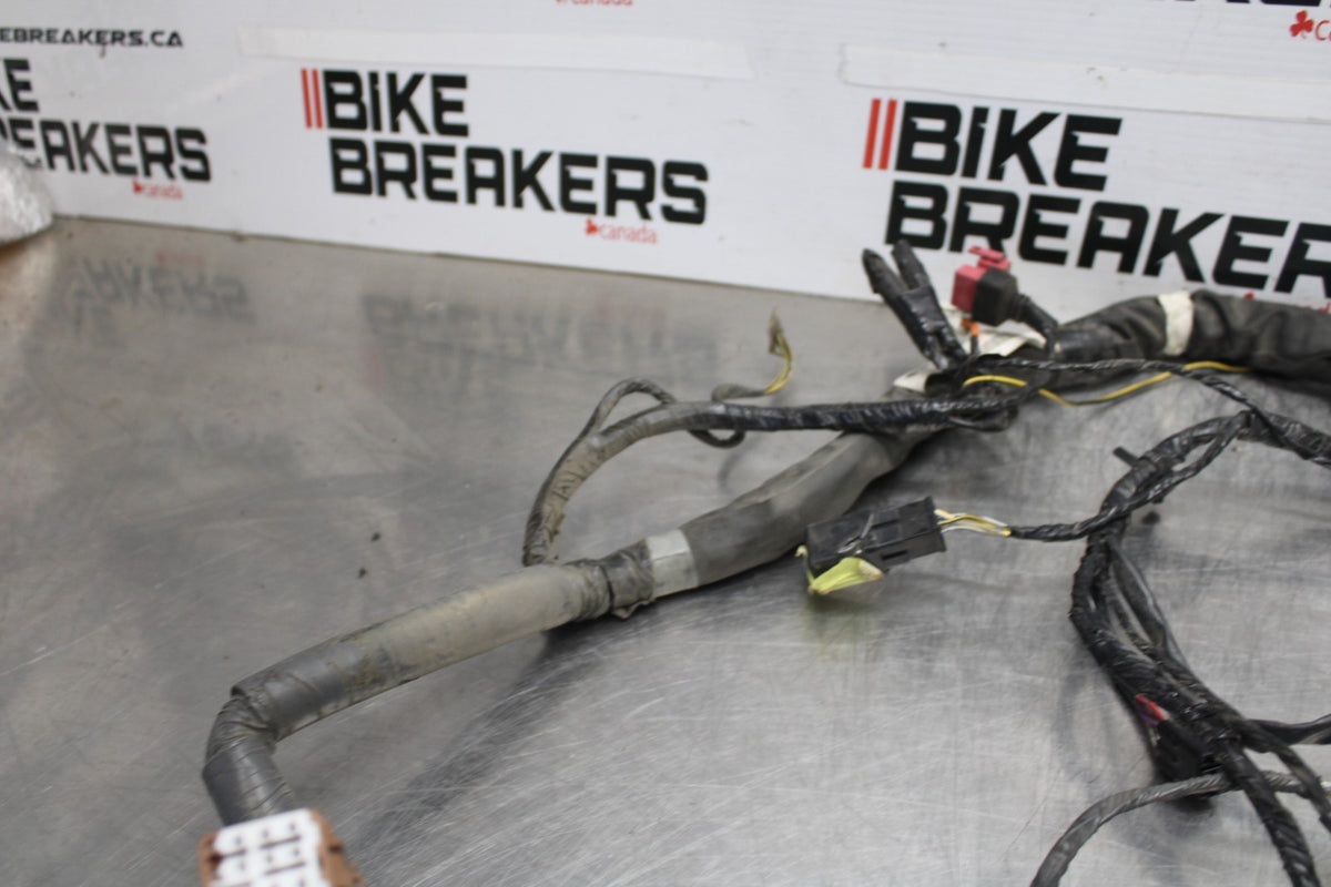 08-09 KAWASAKI NINJA ZX14R MAIN ENGINE WIRING HARNESS MOTOR WIRE LOOM BB932