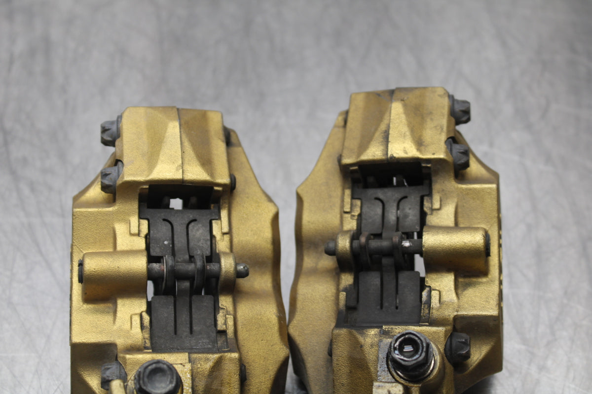 98-05 HONDA SUPER HAWK 1000 VTR1000F RIGHT LEFT FRONT BRAKE CALIPER SET BB152
