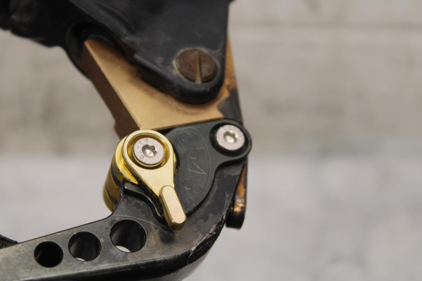 2000 Kawasaki Ninja ZX12R ZX1200A FRONT BRAKE MASTER CYLINDER w/ LEVER BB565