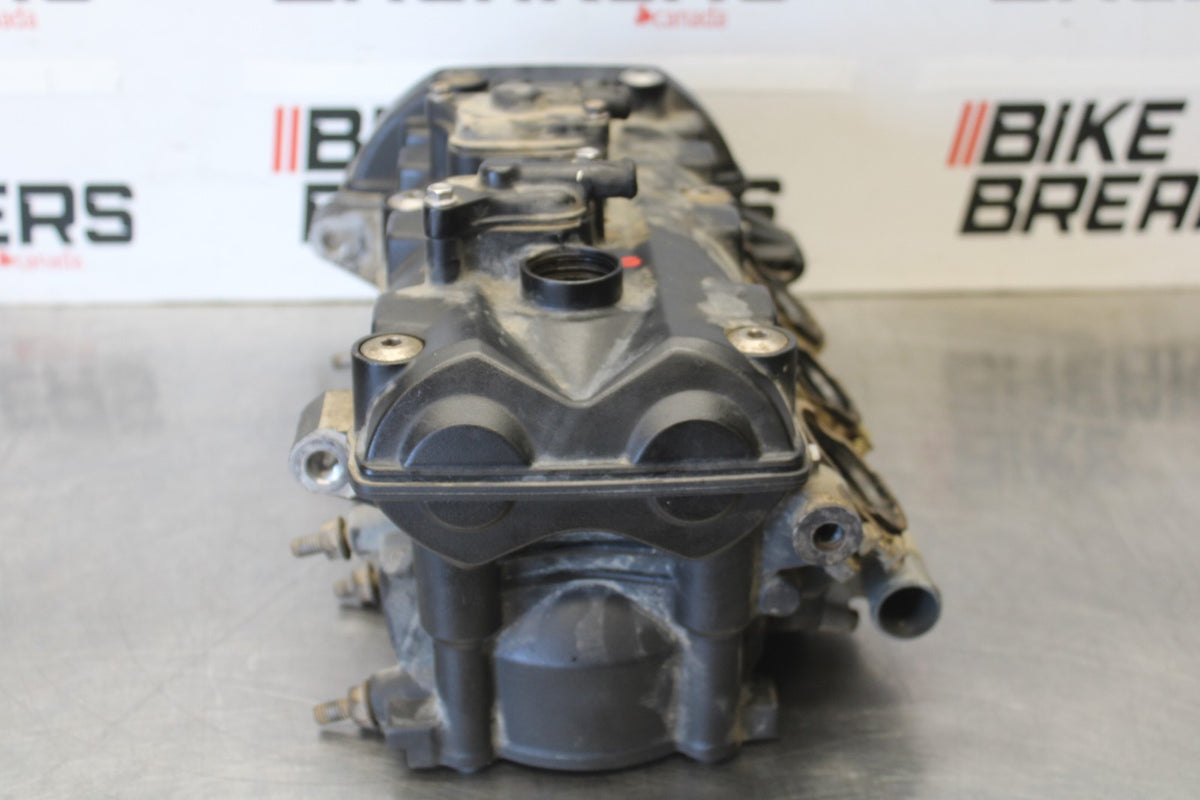 15 TRIUMPH TIGER 800 ENGINE TOP END CYLINDER HEAD BB873