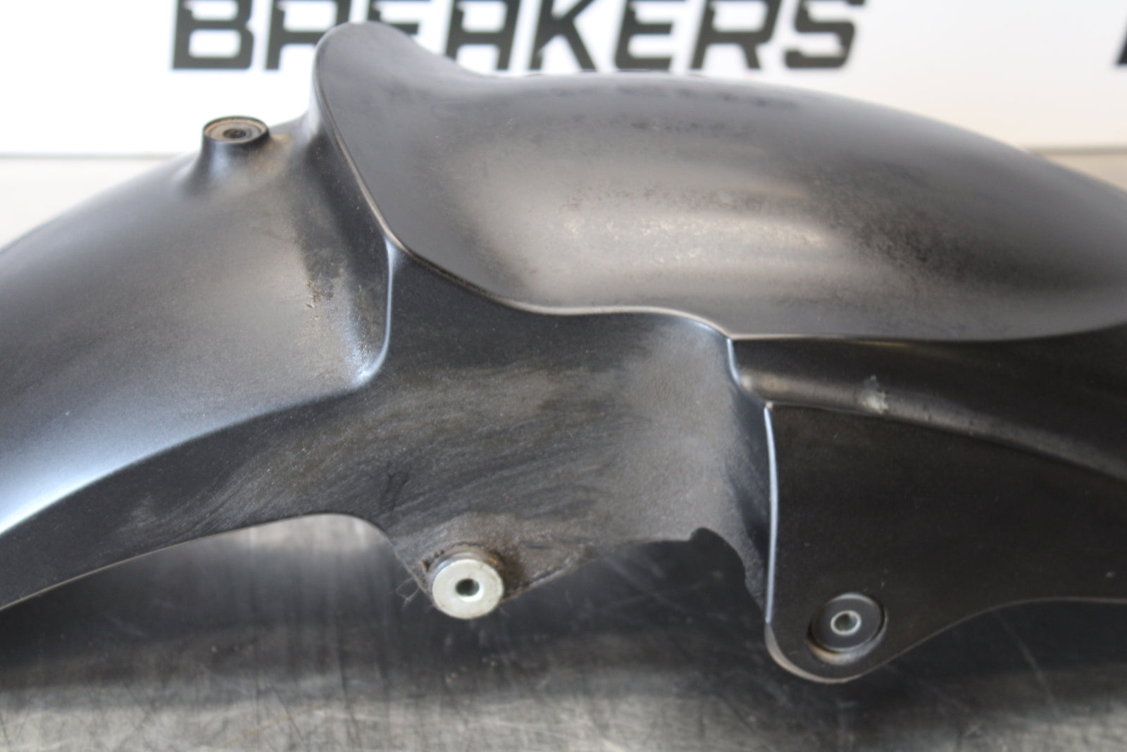 09-15 YAMAHA FZ6R FRONT WHEEL FENDER COWL FAIRING BB161