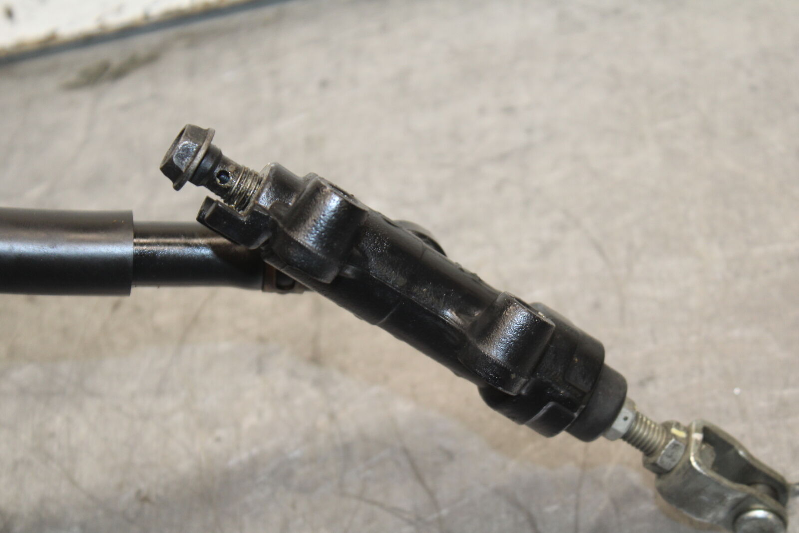 08-12 KAWASAKI NINJA 250R EX250J REAR BRAKE MASTER CYLINDER W RESERVOIR BB111 