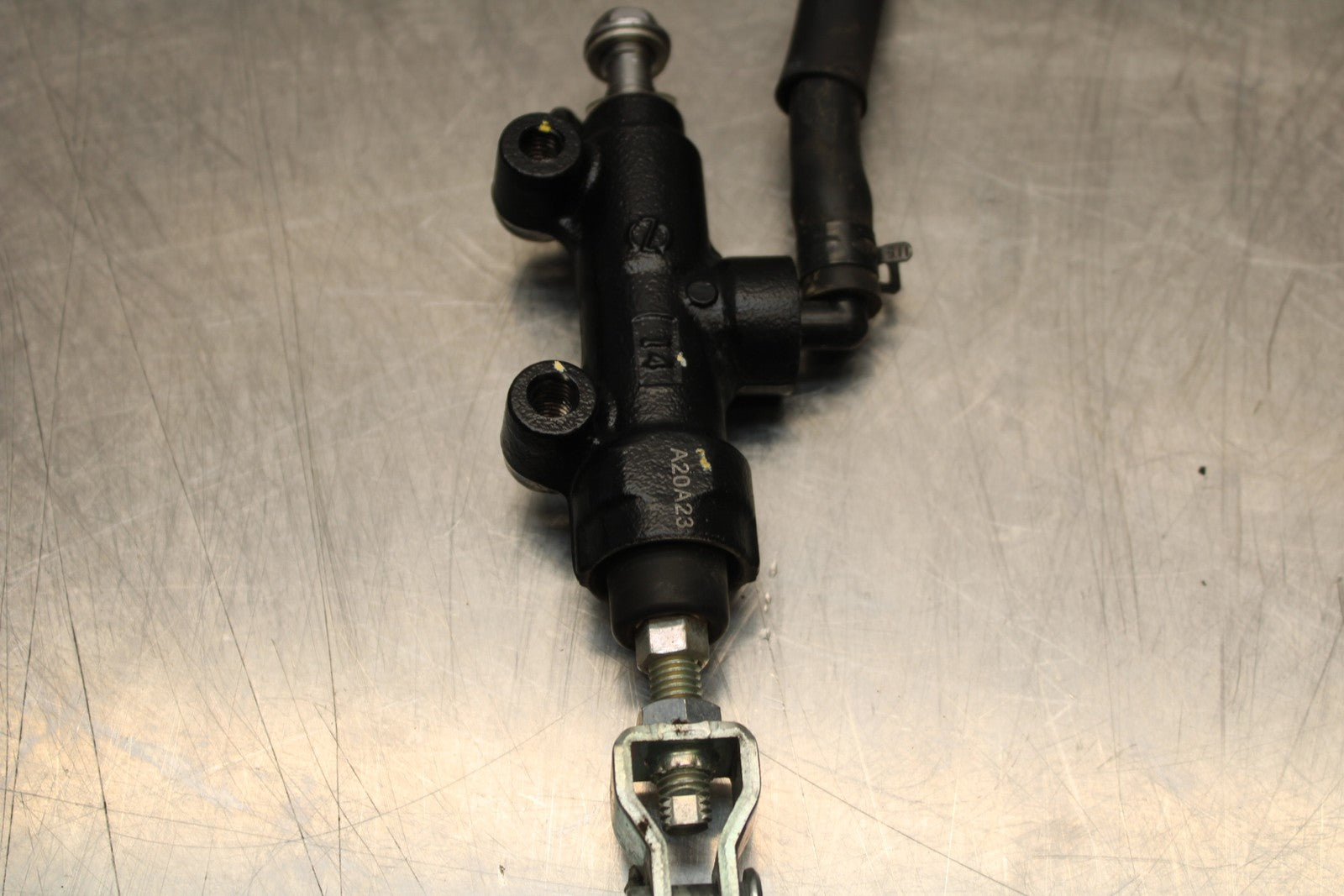 18-23 KAWASAKI NINJA 400 EX400 ABS REAR BRAKE MASTER CYLINDER W RESERVOIR BB177