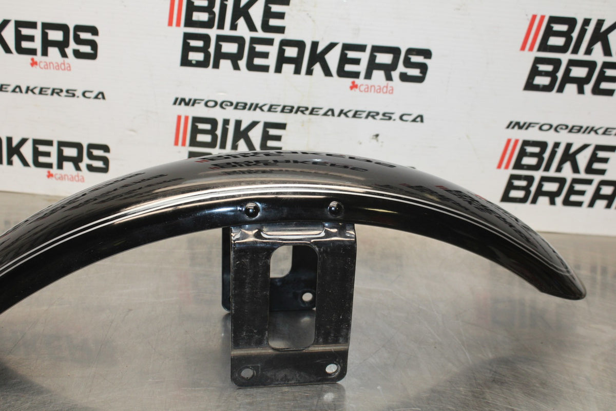 09 HARLEY-DAVIDSON SPORTSTER 1200 CUSTOM XL1200C FRONT WHEEL FENDER BB776