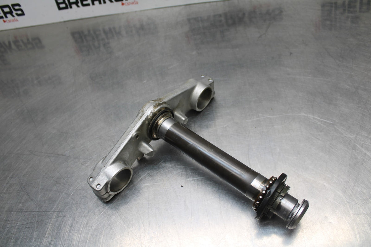06 KAWASAKI NINJA 650 EX650 FRONT FORKS CLAMP LOWER TRIPLE TREE STEM BB823