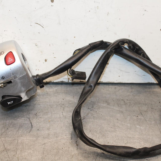 2013 Suzuki Boulevard C50T LEFT CLIP ON HANDLE HORN SIGNALS SWITCH  BB625