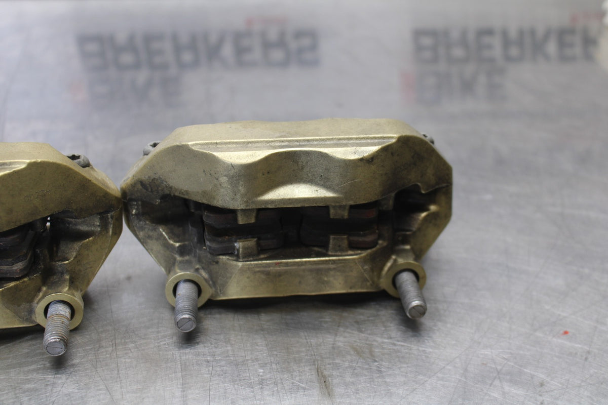 12-14 BMW S1000RR RIGHT LEFT FRONT BRAKE CALIPER SET PAIR CALIPERS BB204