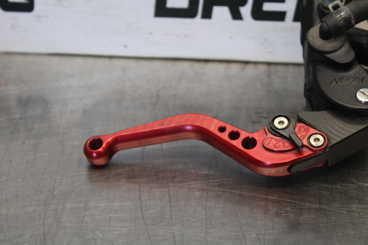 07-08 KAWASAKI NINJA ZX6R FRONT BRAKE MASTER CYLINDER w/ PAZZO LEVER BB937