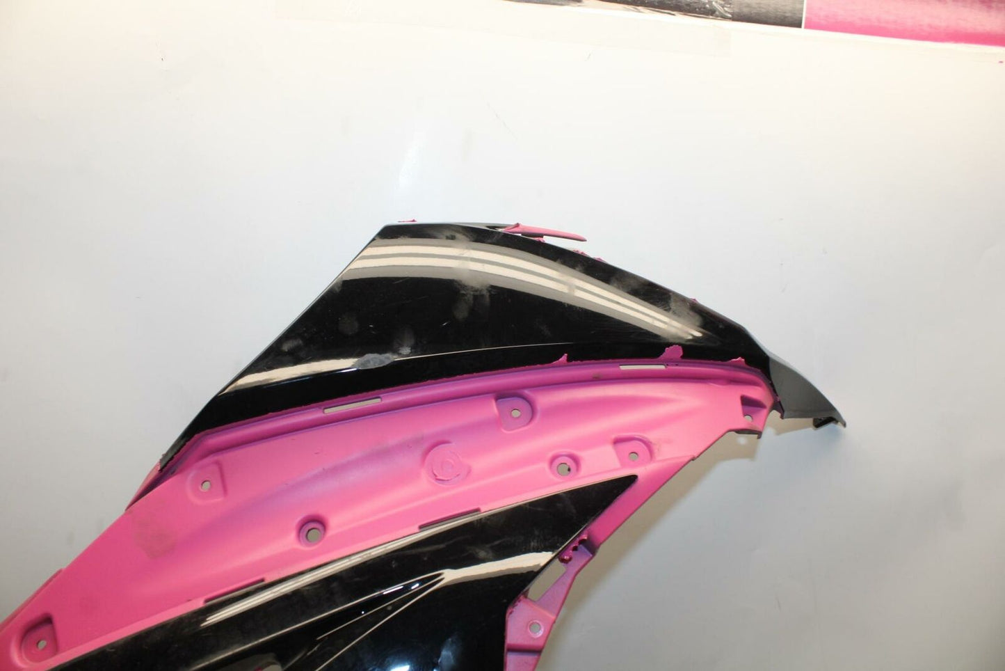 12-13 KAWASAKI EX300 NINJA LEFT MID UPPER SIDE FAIRING COWL PLASTIC BB373