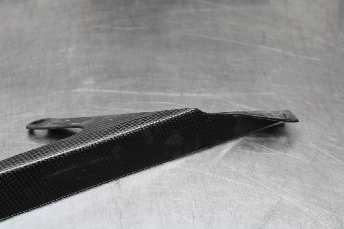 18 YAMAHA YZF R1  CARBON FIBER REAR BACK DRIVE CHAIN GUARD COVER SHIELD BB838